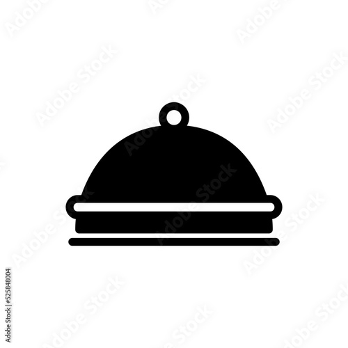 tray icon vector illustration logo template for many purpose. Isolated on white background.