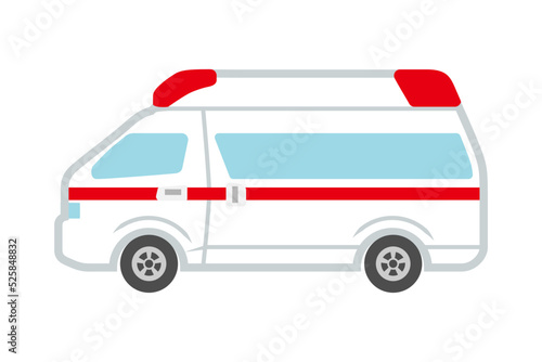 救急車　横面