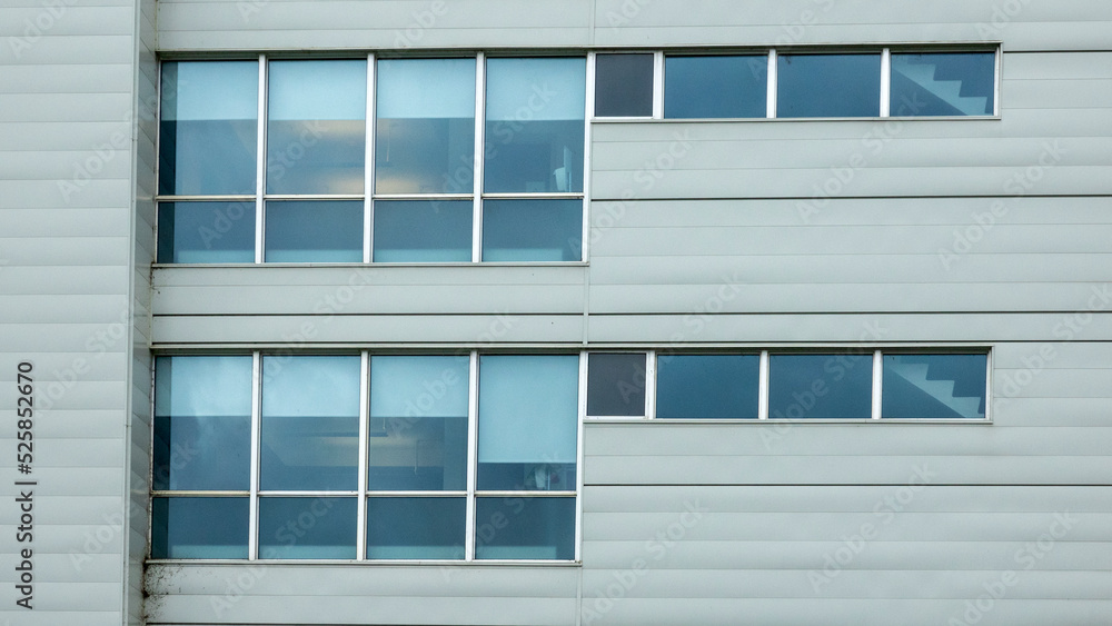 Modern windows in an hospital Modern windows in an hospital