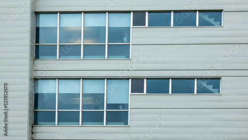 Modern windows in an hospital 