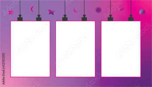 Poster and flyer mockup design