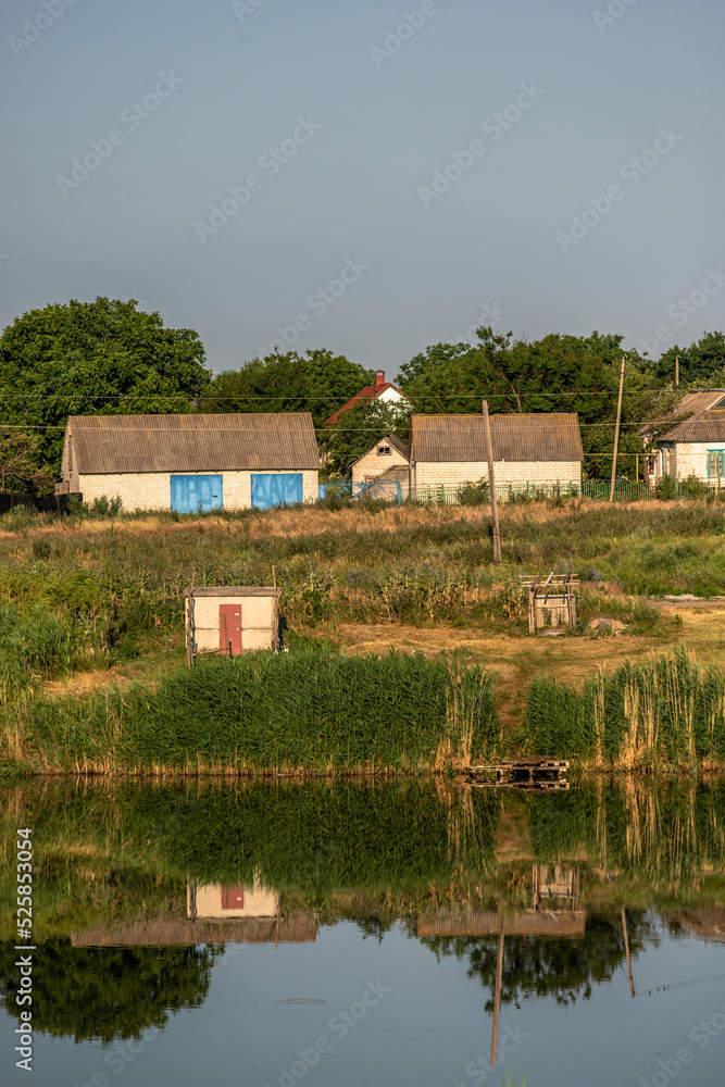 house in the river