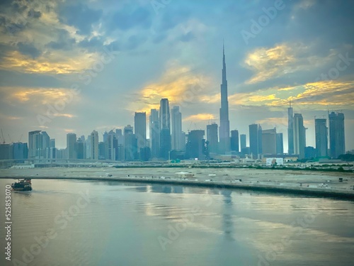 country skyline at sunset