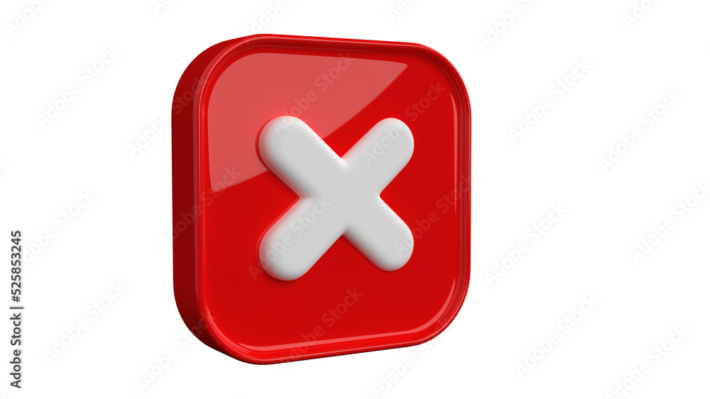 red cross mark red cross mark