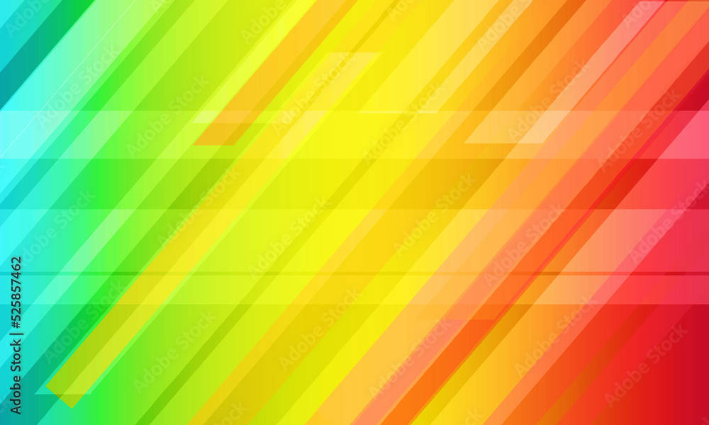 Modern bright rainbow abstract background