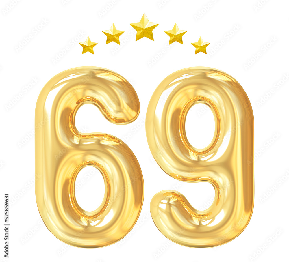 69 years anniversary golden number 69 years anniversary golden number