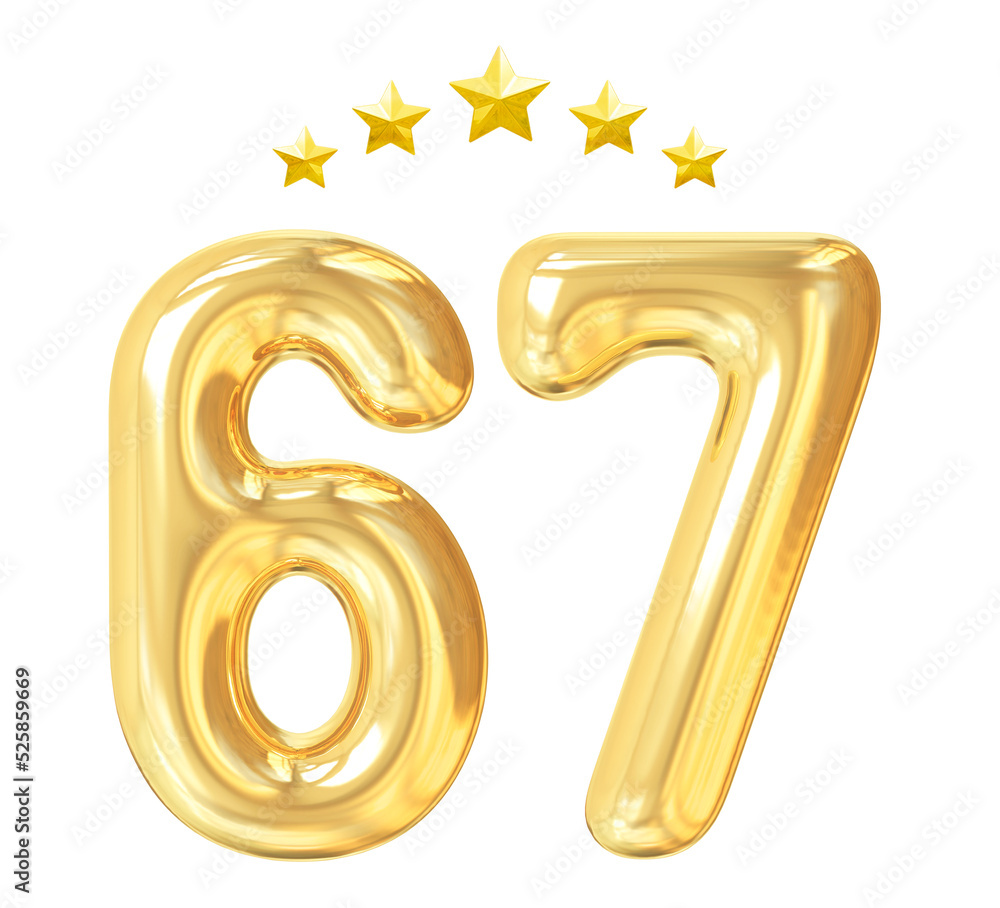 67 years anniversary golden number 67 years anniversary golden number