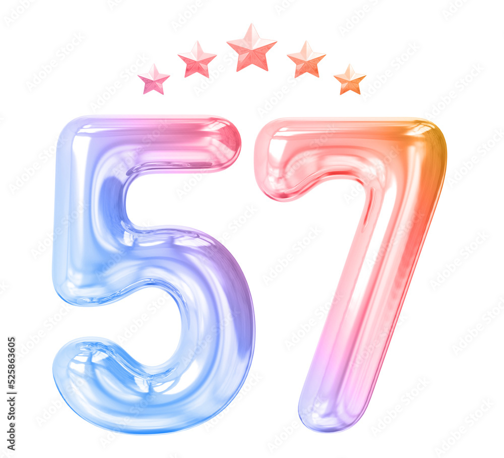 57 years anniversary gradient number 57 years anniversary gradient number