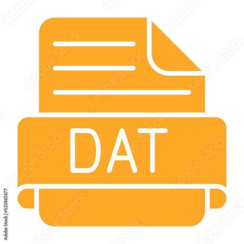 Dat Multicolor Glyph Icon