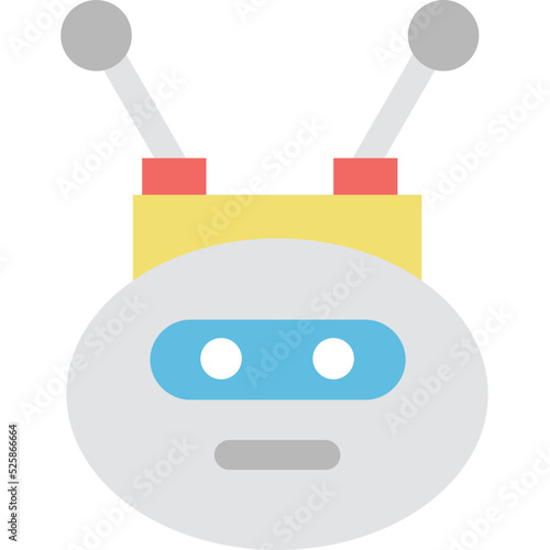 Game Robot Vector Icon