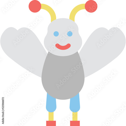 Cyborg Vector Icon