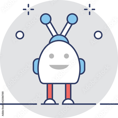 Robot Vector Icon