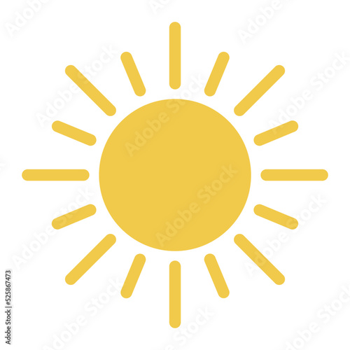 Brightness Multicolor Glyph Icon