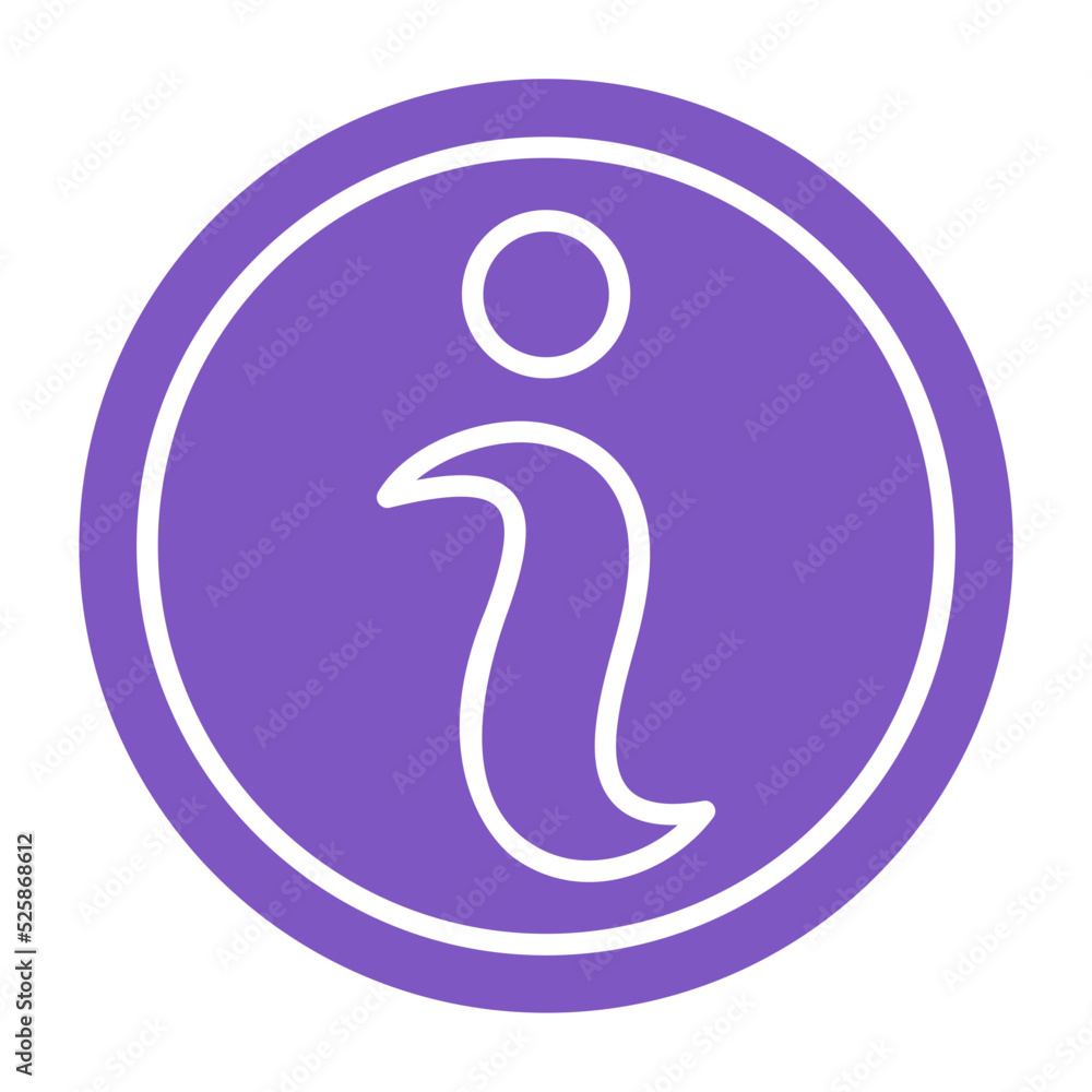 Info Circle Multicolor Glyph Icon Info Circle Multicolor Glyph Icon
