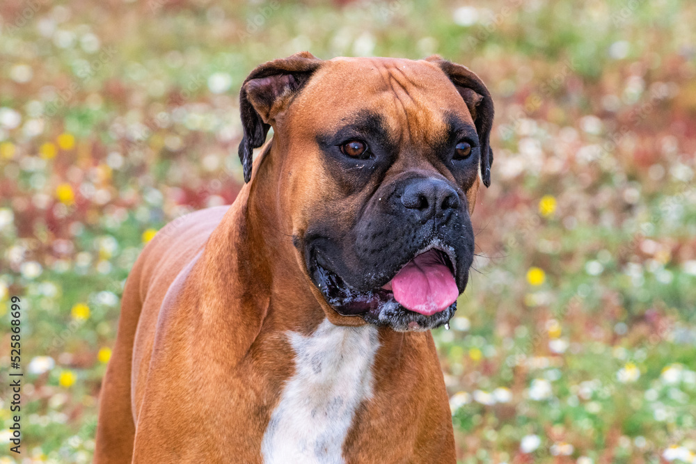 portrait of a boxer