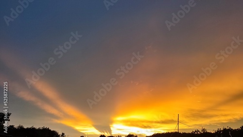 fire in the sky