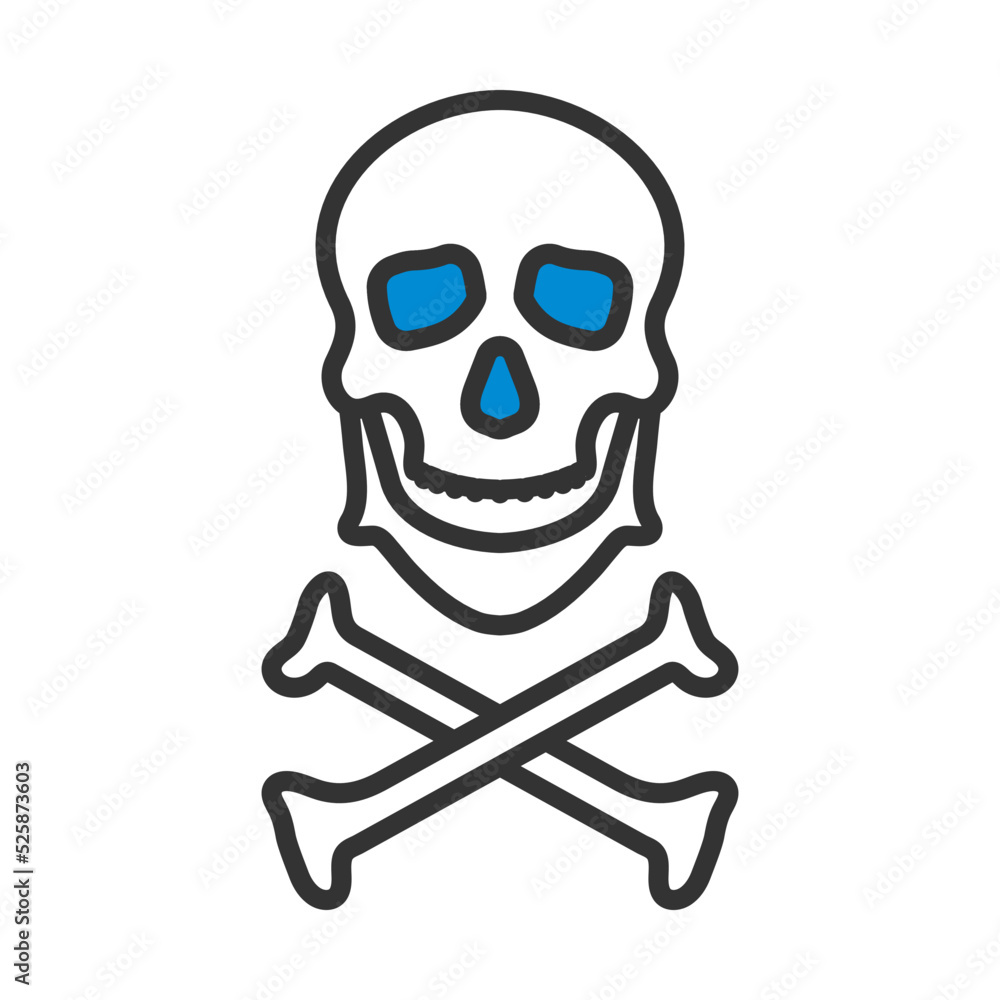 Icon Of Poison From Skill And Bones