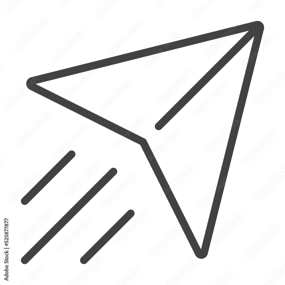 Send Thin Line Icon. Outline Icon. Editable Stroke. Send Thin Line Icon. Outline Icon. Editable Stroke.