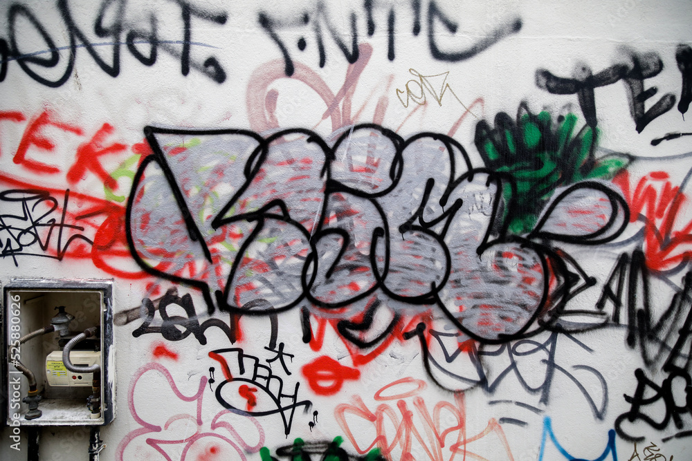 Urban Decay Graffiti Grunge Texture Background
