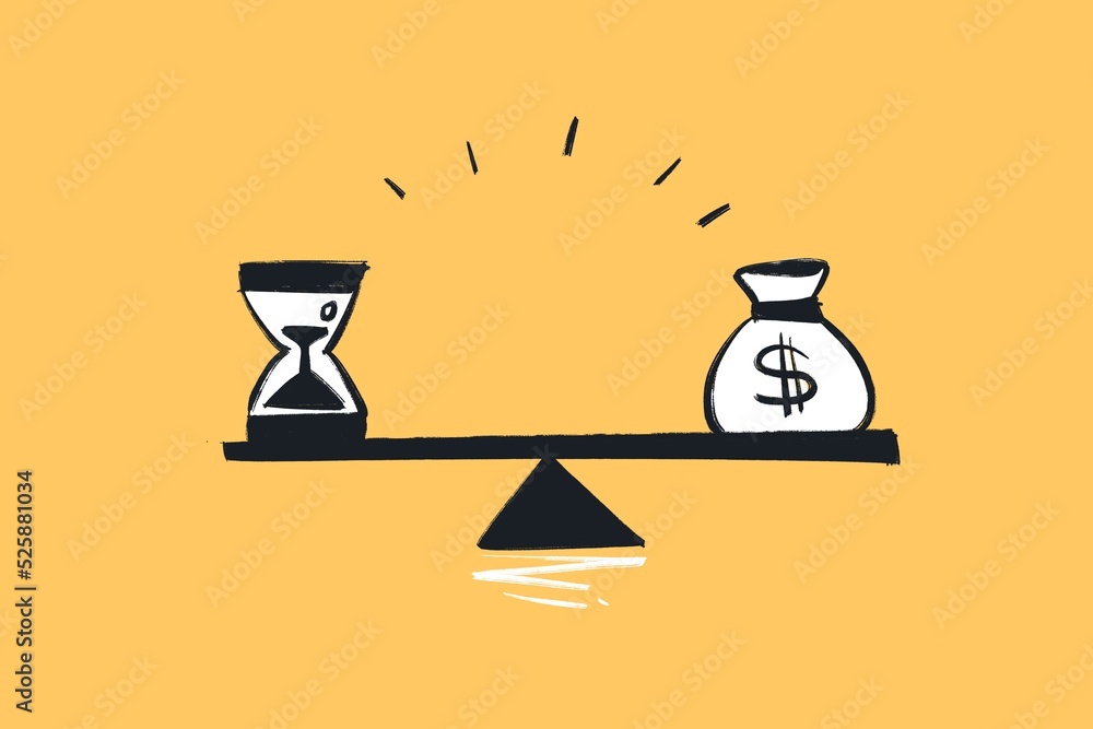 Balance between private life and work, money - Healthy schedule for a ...