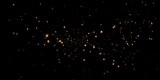 golden dust light png. Bokeh light lights effect background. Christmas glowing dust background Christmas glowing light bokeh confetti and sparkle overlay texture for your design.