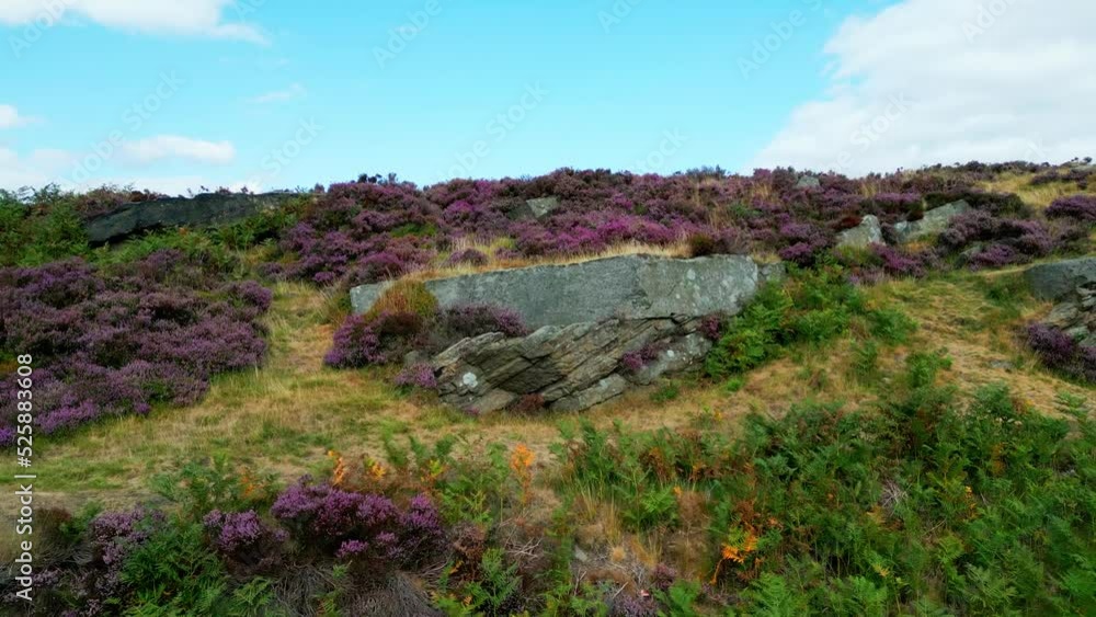 Peak District National Park - aerial view - drone photography Peak District National Park - aerial view - drone photography