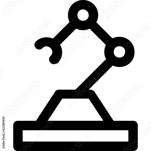 Industrial Arm Vector Icon