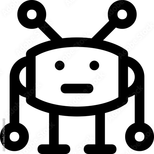 Cyborg Vector Icon