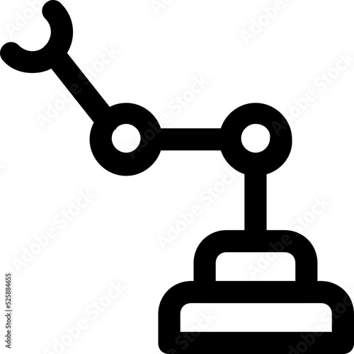 Industrial Arm Vector Icon