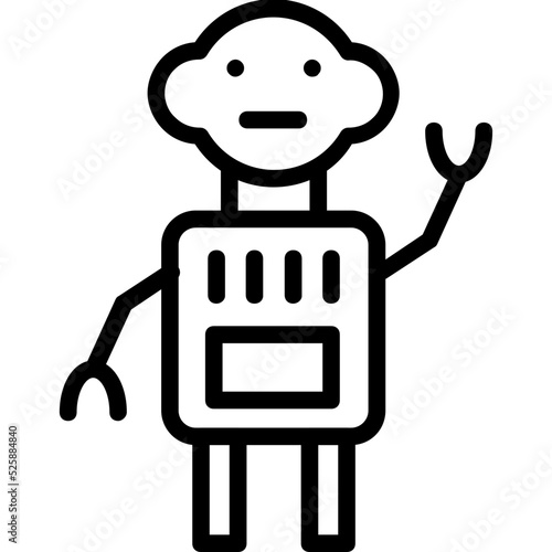 Robotic Vector Icon