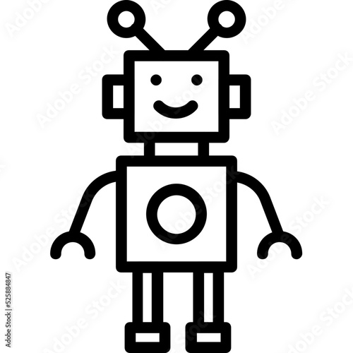 Robot Vector Icon