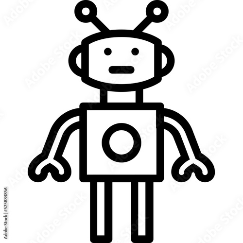 Robotic Vector Icon