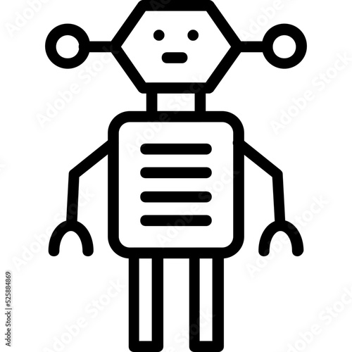 Robotic Vector Icon