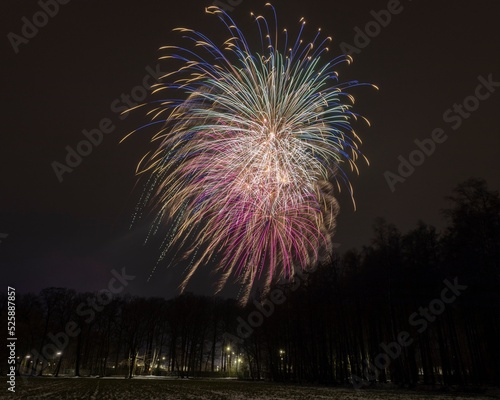 Feuerwerk Bunt Höhe Kirmes Osnabrück