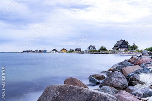 Meer Hausreihe Heiligenhafen Deutschland Ostsee