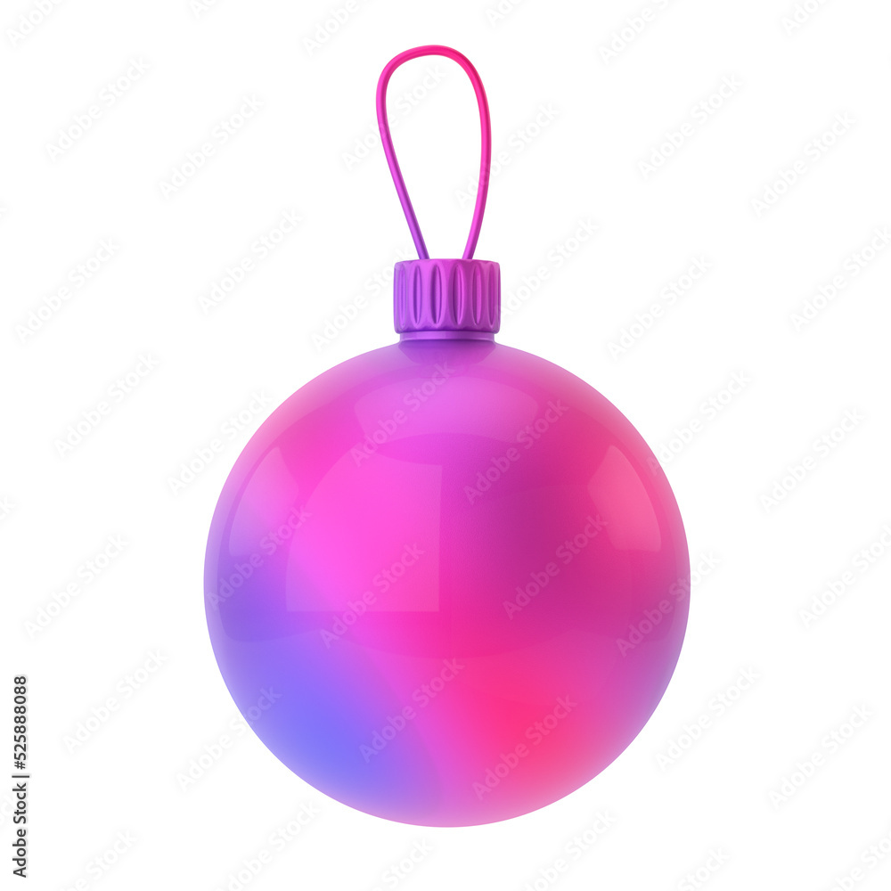 Christmas ball. 3D Christmas element. Christmas ball. 3D Christmas element.
