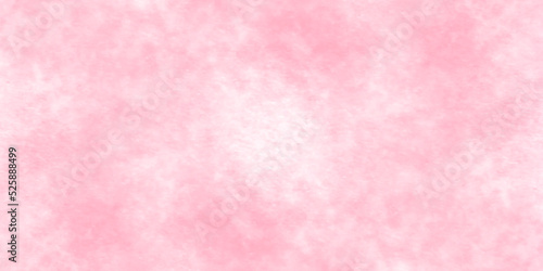Beautiful and lovely light pink watercolor background with white stains, blurry and fluffy pink paper texture, pink grunge texture with grainy stains, soft pink background for design and wallpaper.