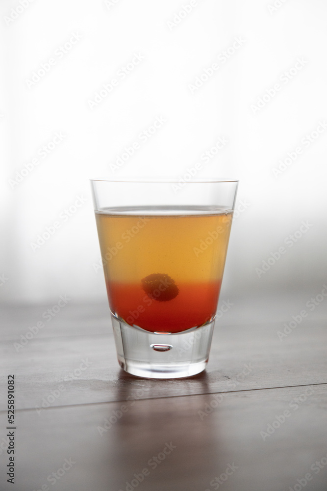 Layered bar drink Layered bar drink