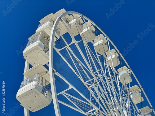 Quadro su tela grande roue vue dessous