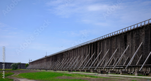Graduation towers from the spa in Ciechocinek, Poland. 