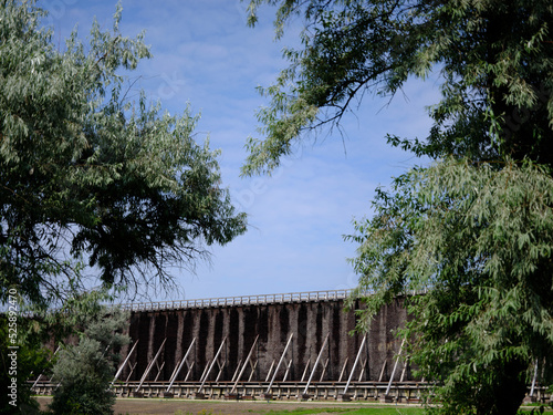 Wallpaper Mural Graduation towers from the spa in Ciechocinek, Poland.  Torontodigital.ca
