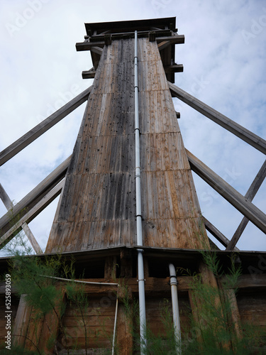 Wallpaper Mural Graduation towers from the spa in Ciechocinek, Poland.  Torontodigital.ca