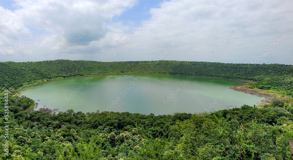 Lonar crater, Buldhana, Maharashtra Lonar crater, Buldhana, Maharashtra