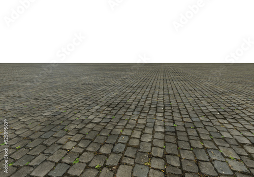 Canvas-taulu Brick Foreground Floor with Perspective, Transparent Background PNG