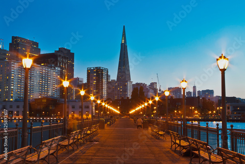 San Francisco California summer  sunset © jose