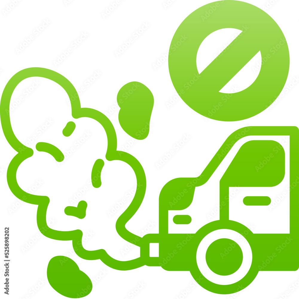 pollution gradient icon pollution gradient icon