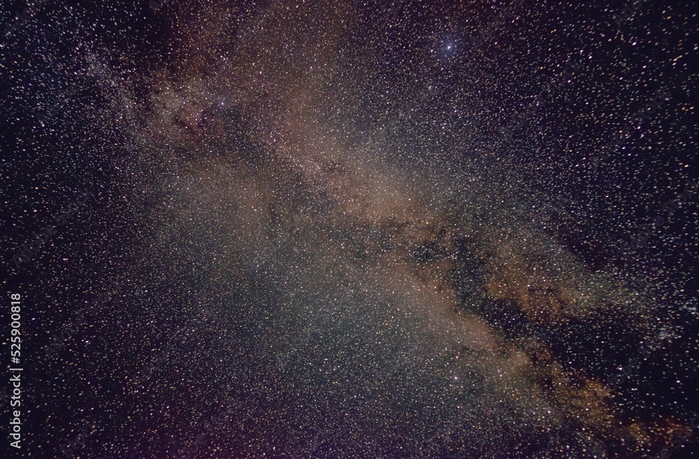 deep space with milky way as the background in late summer near Fulda and Frankfurt , Hesse Germany deep space with milky way as the background in late summer near Fulda and Frankfurt , Hesse Germany