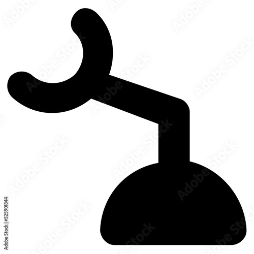 Industrial Arm Vector Icon