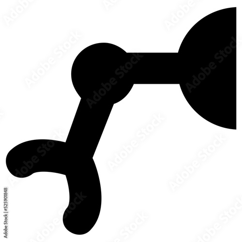 Industrial Arm Vector Icon