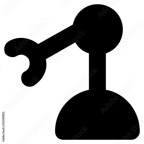 Industrial Arm Vector Icon